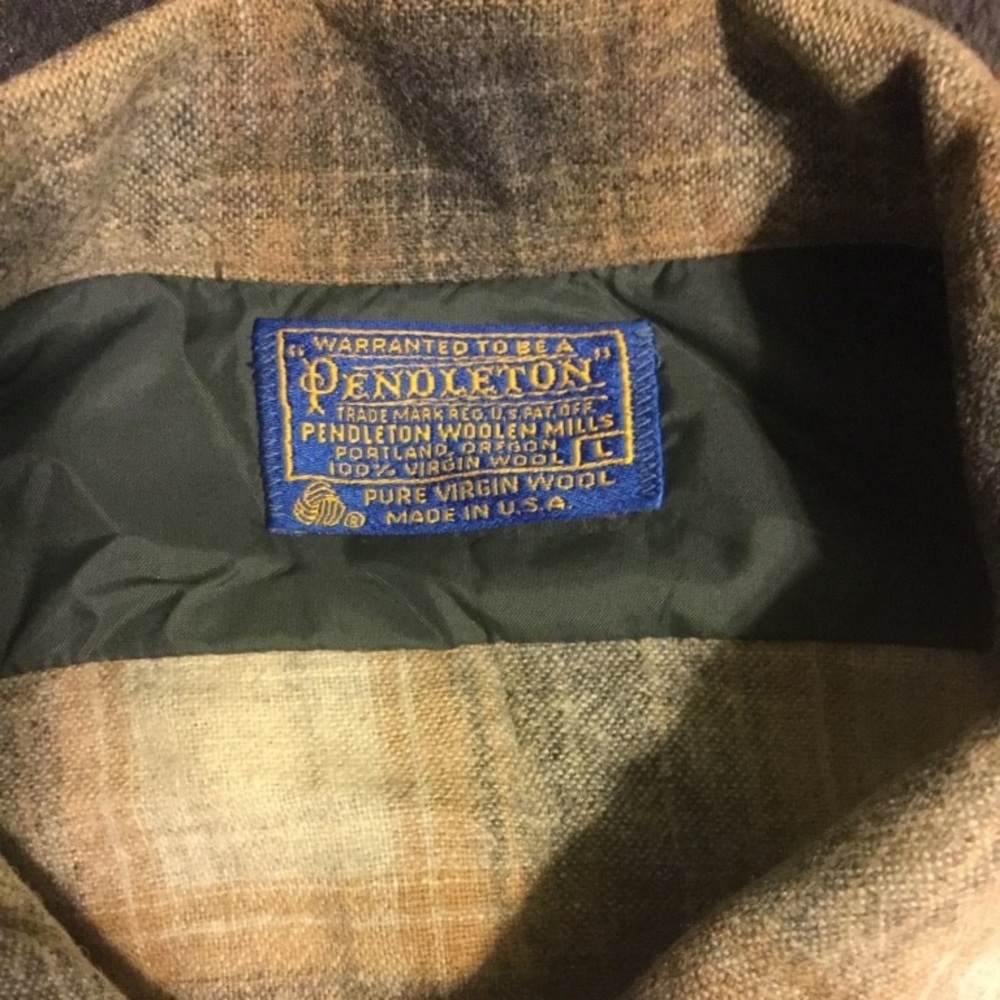 Vintage - Pendleton - wool -Very Rare Pattern